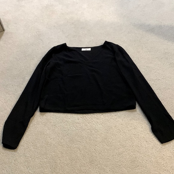 Babaton black blouse - XXS - Picture 1 of 3